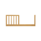 Gelato Mini Crib Toddler Bed Conversion Kit - Tots to Teens Furniture
