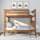 Cambridge 1 - Full/Full Bunk Bed w/Angle Ladder - Tots to Teens Furniture