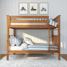 Cambridge - Full/Full Bunk Bed w/Straight Ladder - Tots to Teens Furniture