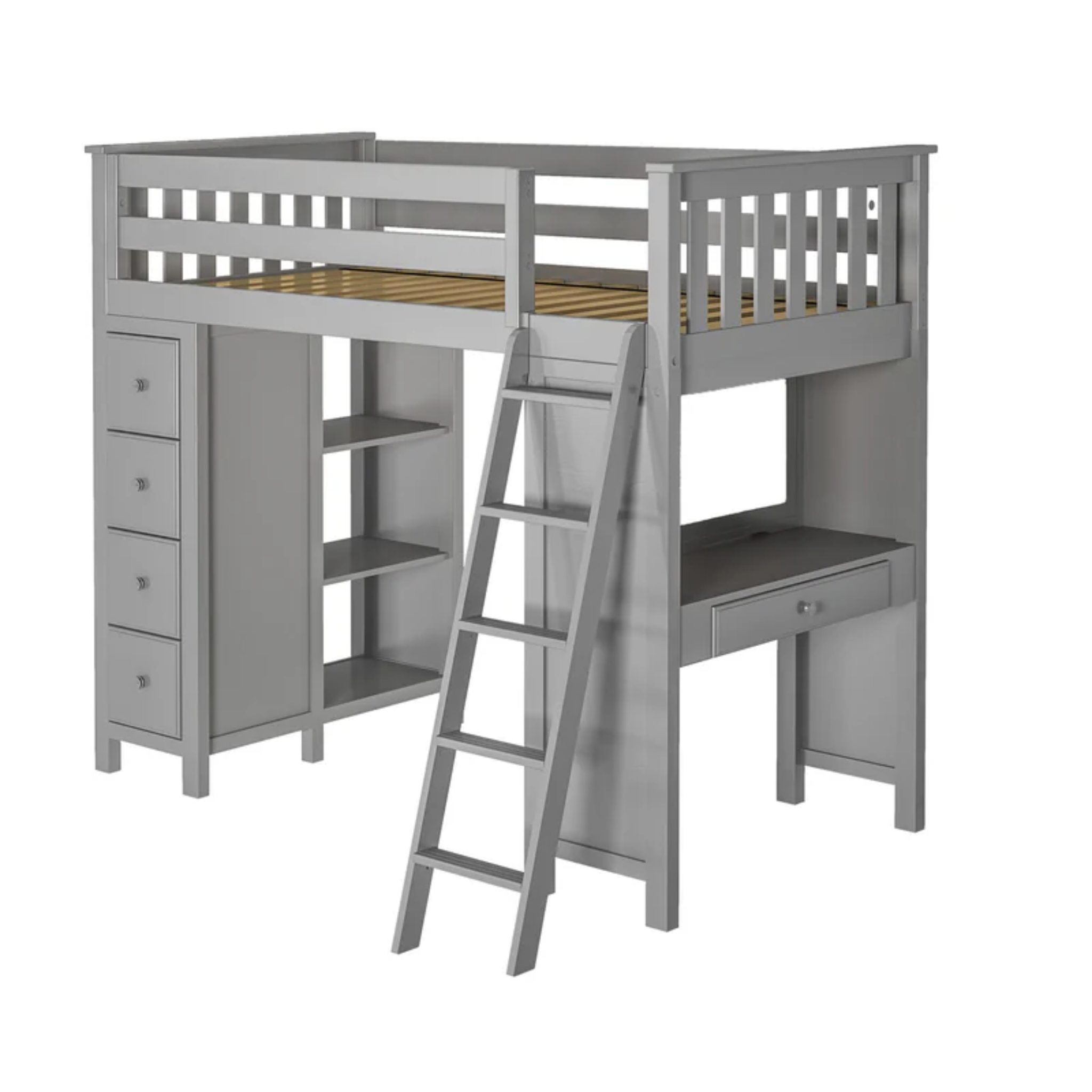 Loft Bed Storage Study | Tots to Teens Furniture