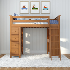 Loft Bed Storage Study | Tots to Teens Furniture