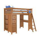 Loft Bed Storage Study | Tots to Teens Furniture