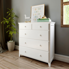 2 Over 3-Drawer Dresser - Tots to Teens Furniture