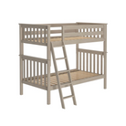Bristol 1 - Twin/Twin Bunk Bed w/Angle Ladder - Tots to Teens Furniture