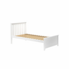 Dublin Twin Platform Bed With Slat Ends - Tots to Teens Furniture