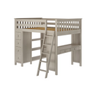 Mayfair - Full All-in-One w/ Dresser-Bookcase & Desk w/ Double-Drawer - Tots to Teens Furniture