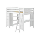 Mayfair - Full All-in-One w/ Dresser-Bookcase & Desk w/ Double-Drawer - Tots to Teens Furniture