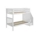 Sunderland - Twin/Twin Bunk Bed w/ Staircase - Tots to Teens Furniture