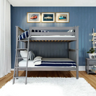 Bristol 1 - Twin/Twin Bunk Bed w/Angle Ladder - Tots to Teens Furniture