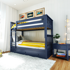 Bristol - Twin/Twin Bunk Bed w/Straight Ladder - Tots to Teens Furniture