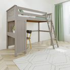 Canterbury - Twin All-in-One w/ Desk - Tots to Teens Furniture