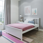 Dover Full Platform Bed With Slat Bed Ends - Tots to Teens Furniture