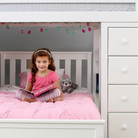 Kensington 1 - Twin All-in-One w/ Storage, Desk & Twin-Size Bed - Tots to Teens Furniture