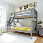 Kent - Twin/Full Bunk Bed w/Angle Ladder - Tots to Teens Furniture