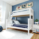 Kent - Twin/Full Bunk Bed w/Angle Ladder - Tots to Teens Furniture
