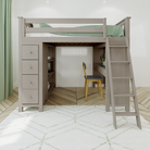 Mayfair - Full All-in-One w/ Dresser-Bookcase & Desk w/ Double-Drawer - Tots to Teens Furniture