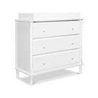 Jenny Lind 3 Drawer Spindle Dresser - Tots to Teens Furniture