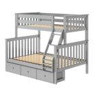 Kent - Twin/Full Bunk Bed w/Angle Ladder - Tots to Teens Furniture