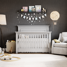 Karisma Convertible Crib with Solid Back - Tots to Teens Furniture