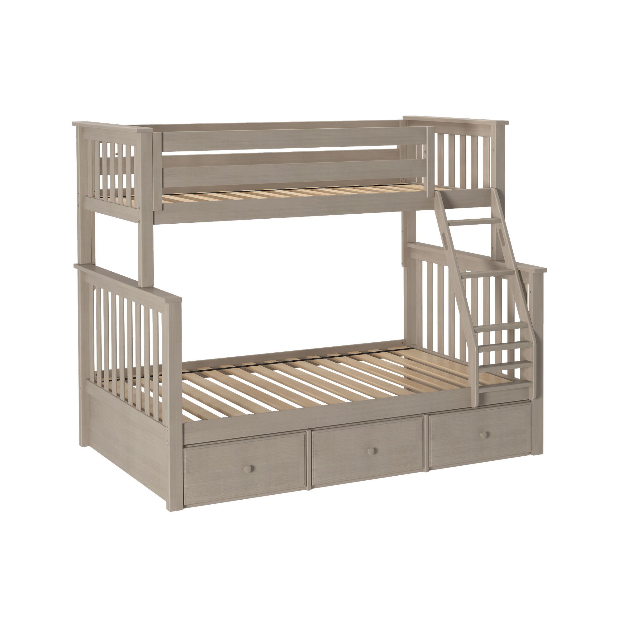 Kent - Twin/Full Bunk Bed w/Angle Ladder - Tots to Teens Furniture