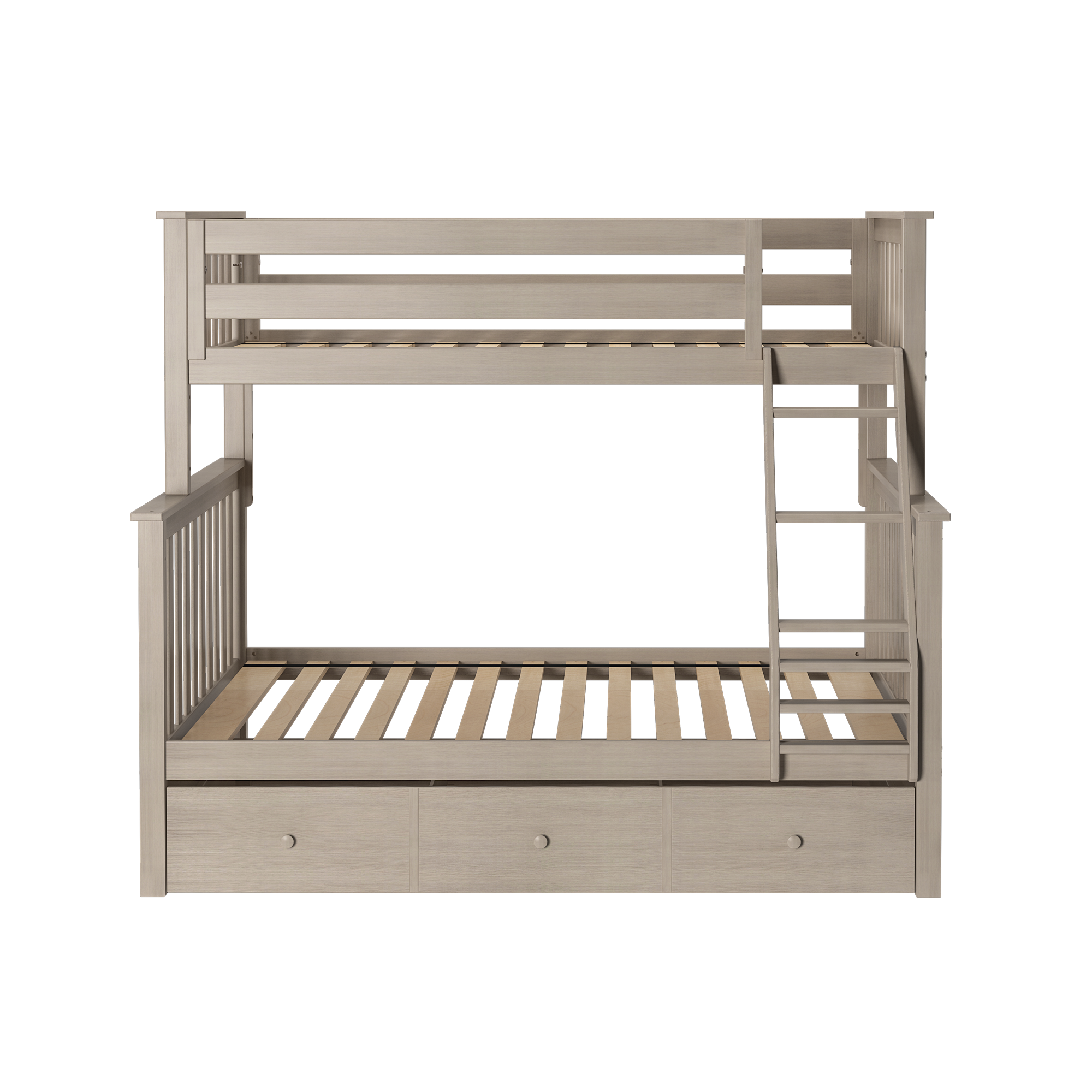 Kent - Twin/Full Bunk Bed w/Angle Ladder - Tots to Teens Furniture
