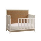 Kyoto Crib with Upholstered Panel - Caramel - Tots to Teens Furniture
