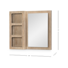 District Storage Beveled Mirror - Tots to Teens Furniture