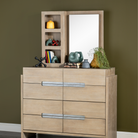 District Storage Beveled Mirror - Tots to Teens Furniture