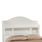 Madison Bookcase Bed in Natural White - Tots to Teens Furniture