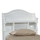 Madison Bookcase Bed in Natural White - Tots to Teens Furniture