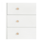 Lolly 3-Drawer Dresser Feet and Knob Set in Washed Natural - Tots to Teens Furniture