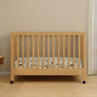 Maki Full-Size Folding Crib with Toddler Bed Conversion Kit - Tots to Teens Furniture