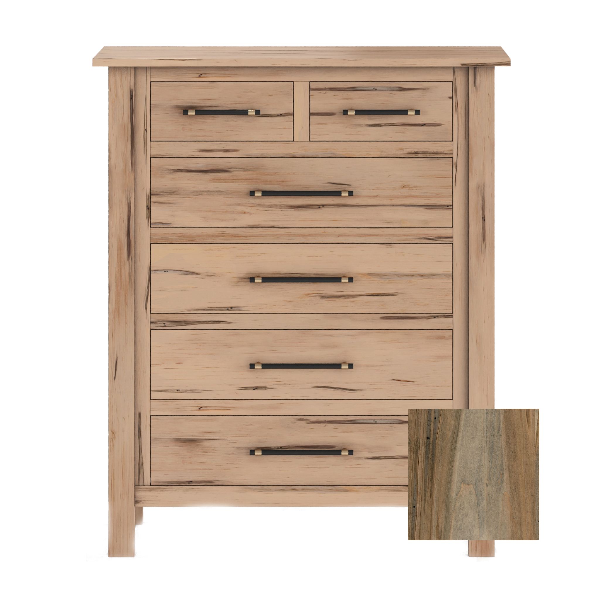 Tiegen 6 Drawer Tall Chest - Tots to Teens Furniture