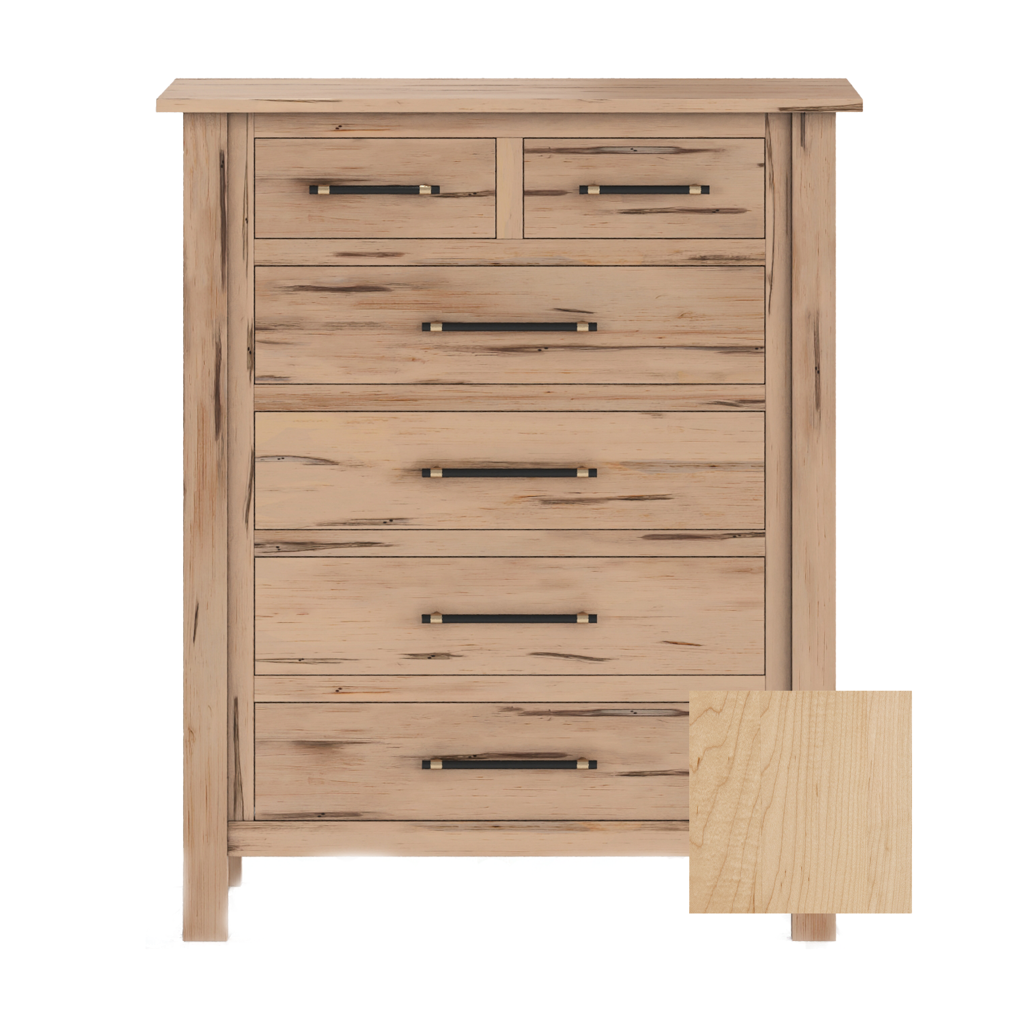 Tiegen 6 Drawer Tall Chest - Tots to Teens Furniture