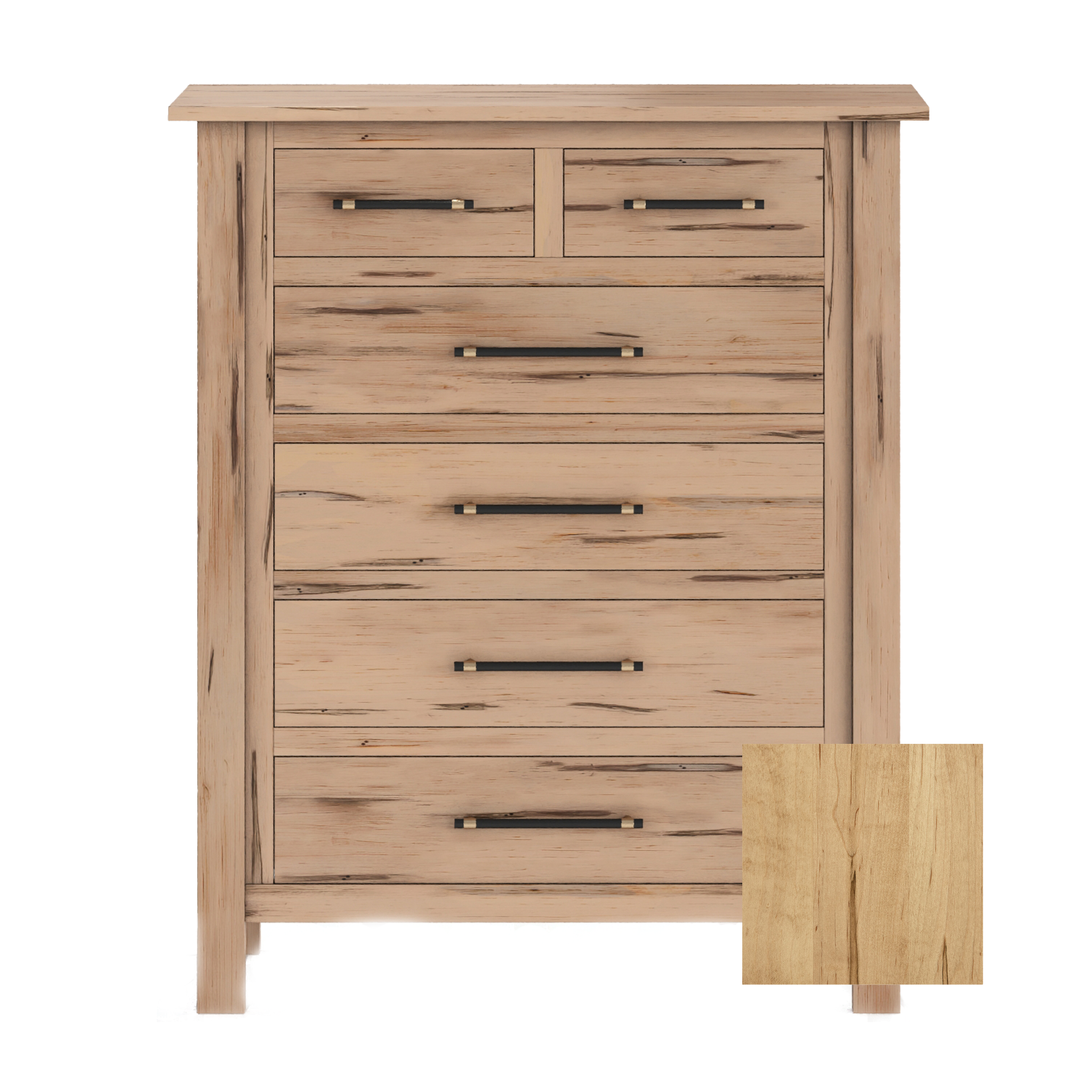 Tiegen 6 Drawer Tall Chest - Tots to Teens Furniture
