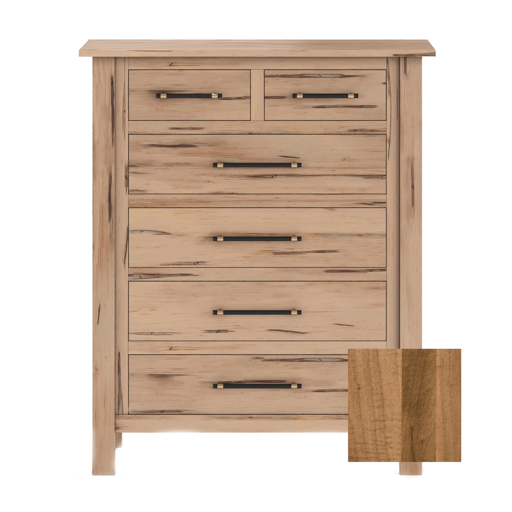 Tiegen 6 Drawer Tall Chest - Tots to Teens Furniture