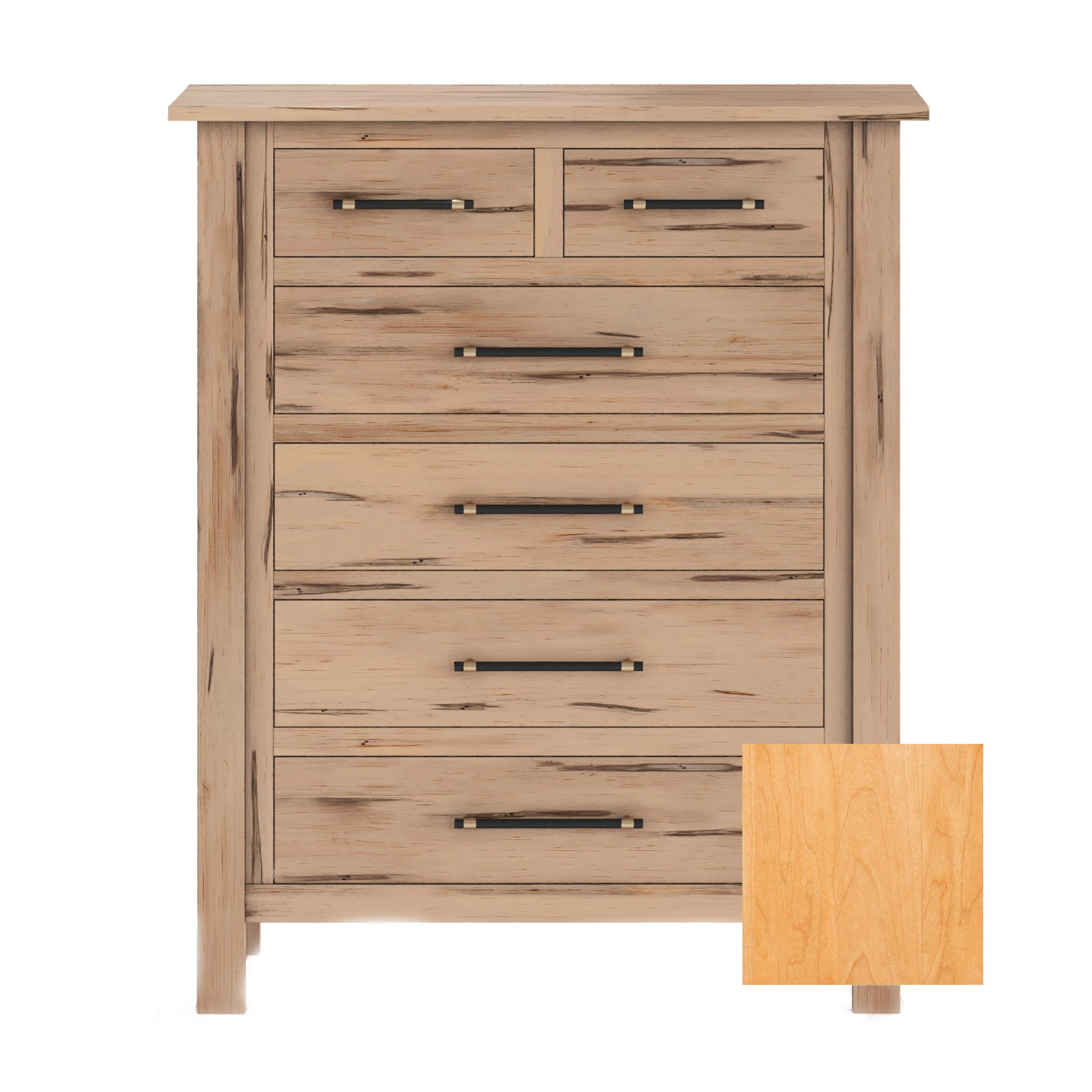 Tiegen 6 Drawer Tall Chest - Tots to Teens Furniture