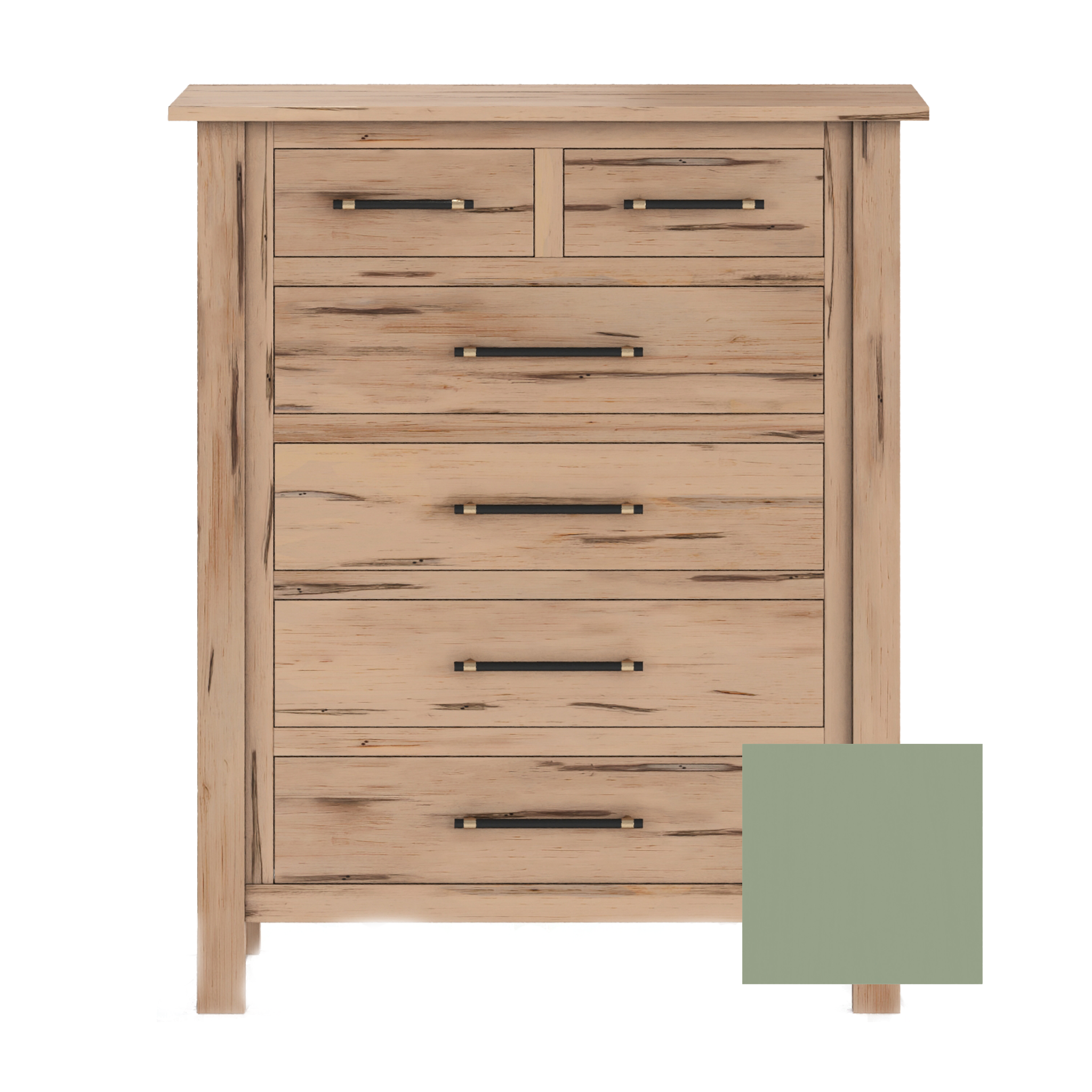 Tiegen 6 Drawer Tall Chest - Tots to Teens Furniture