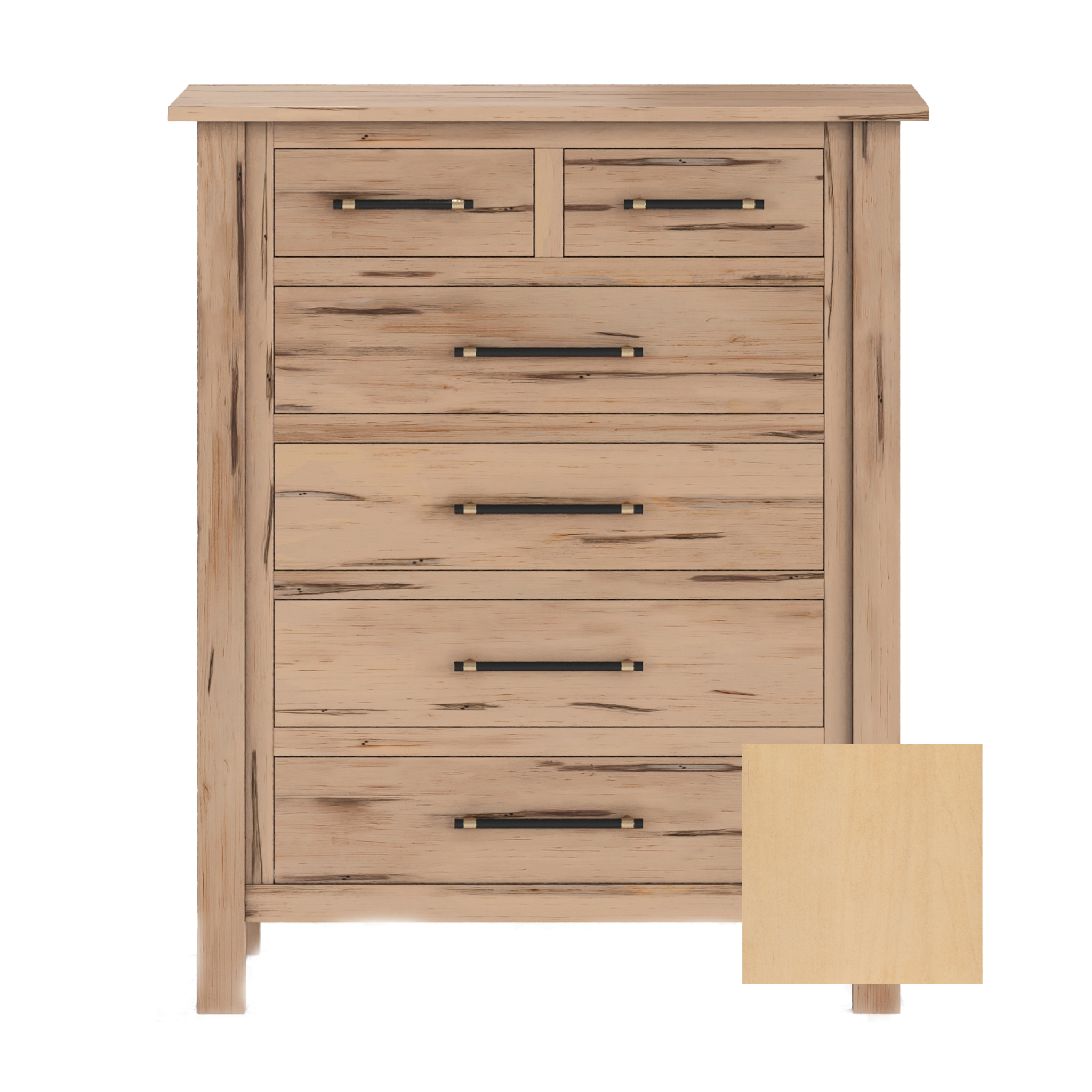 Tiegen 6 Drawer Tall Chest - Tots to Teens Furniture