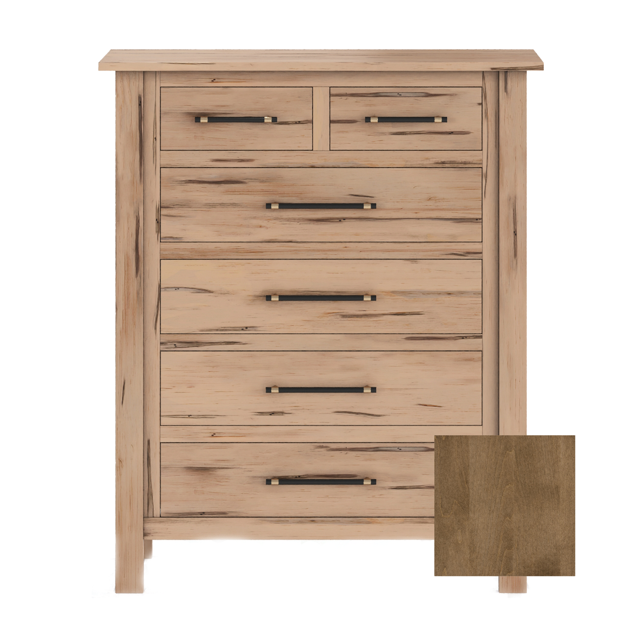 Tiegen 6 Drawer Tall Chest - Tots to Teens Furniture