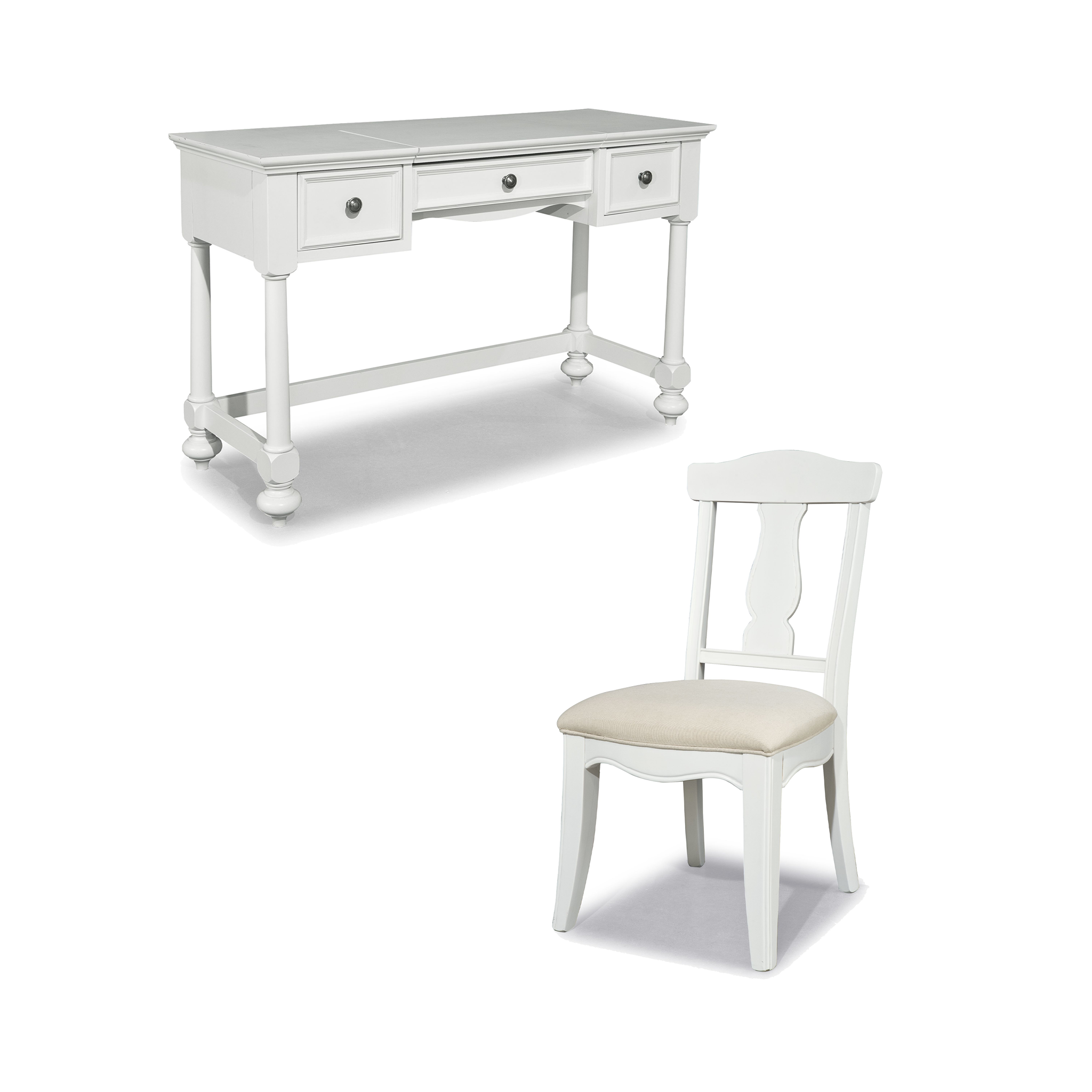 Floor Model Special - Madison Desk/Vanity & Desk Chair - Tots to Teens Furniture