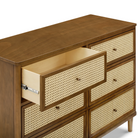 Marin with Cane 6 Drawer Dresser - Tots to Teens Furniture