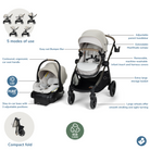 Zelia Pro 5-in-1 Modular Travel System | Tots to Teens Furniture