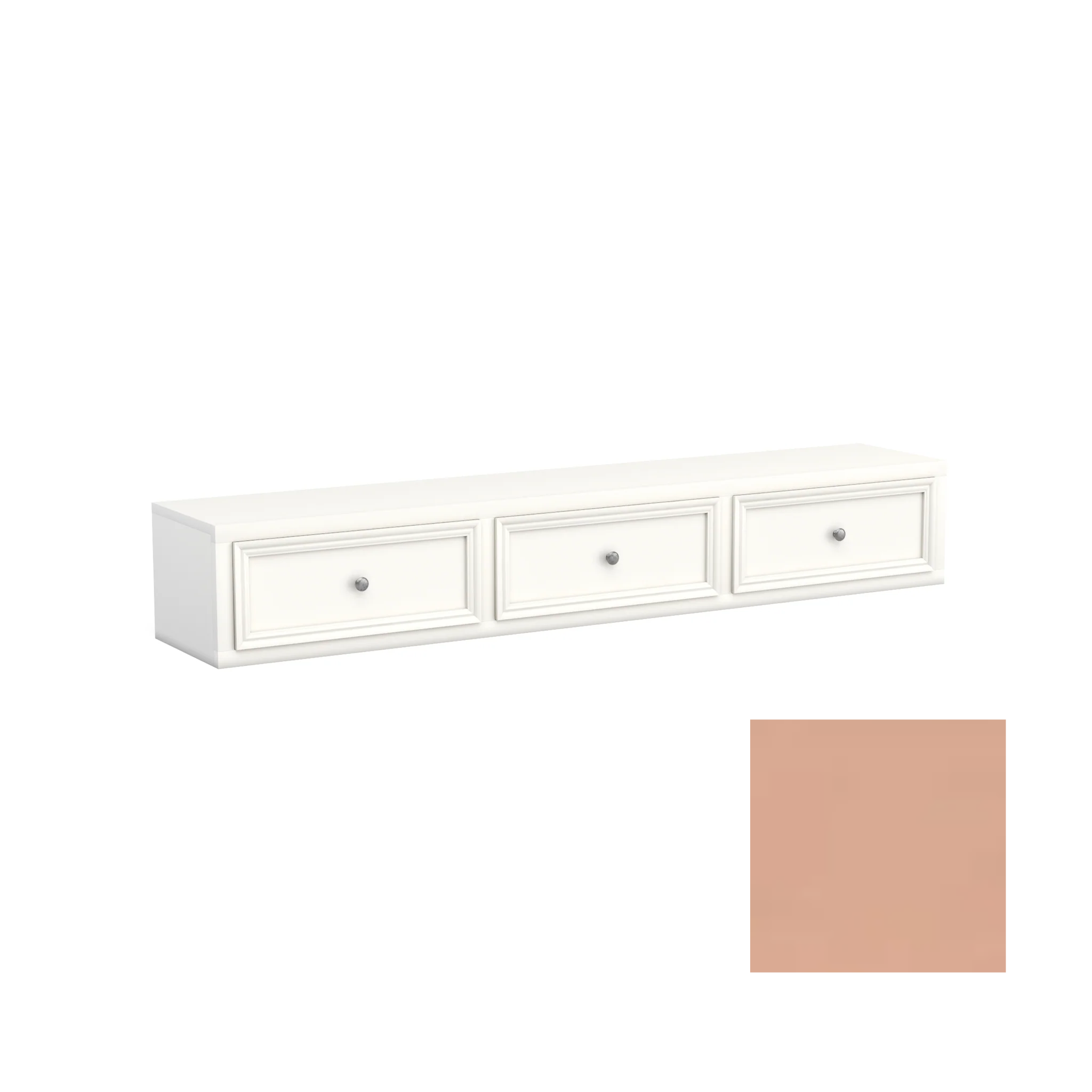Bailey 3 Drawer Underbed Storage Box - Tots to Teens Furniture