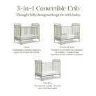 Abigail 3-in-1 Convertible Crib - Tots to Teens Furniture