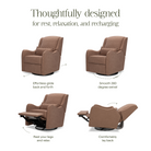 Namesake Devon Recliner & Swivel Glider - Tots to Teens Furniture