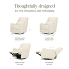 Devon Recliner & Swivel Glider - Tots to Teens Furniture