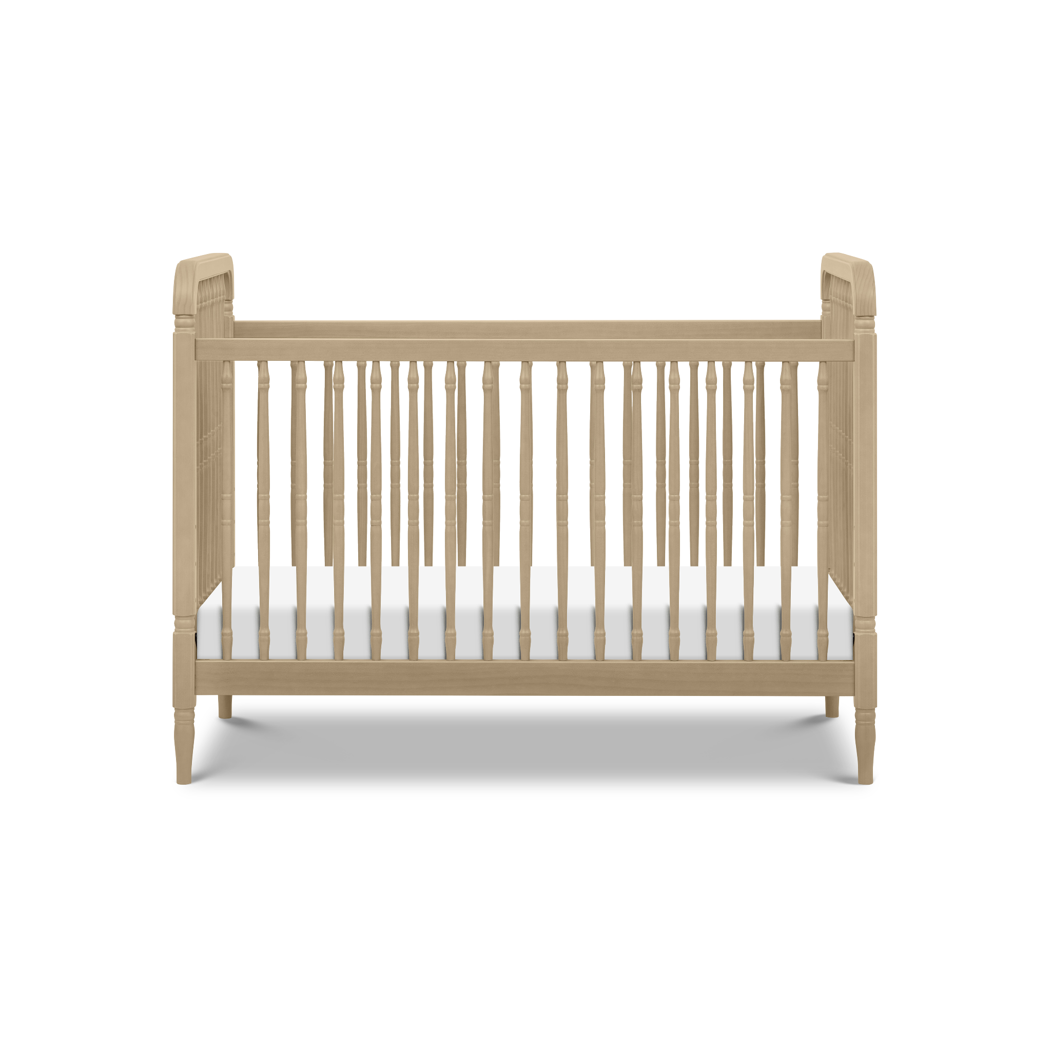 Liberty 3 in 1 Convertible Spindle Crib with Toddler Bed Conversion Kit - Tots to Teens Furniture