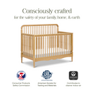 Liberty 4-in-1 Convertible Spindle Crib - Tots to Teens Furniture