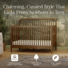 Liberty 4-in-1 Convertible Spindle Crib | Tots to Teens Furniture